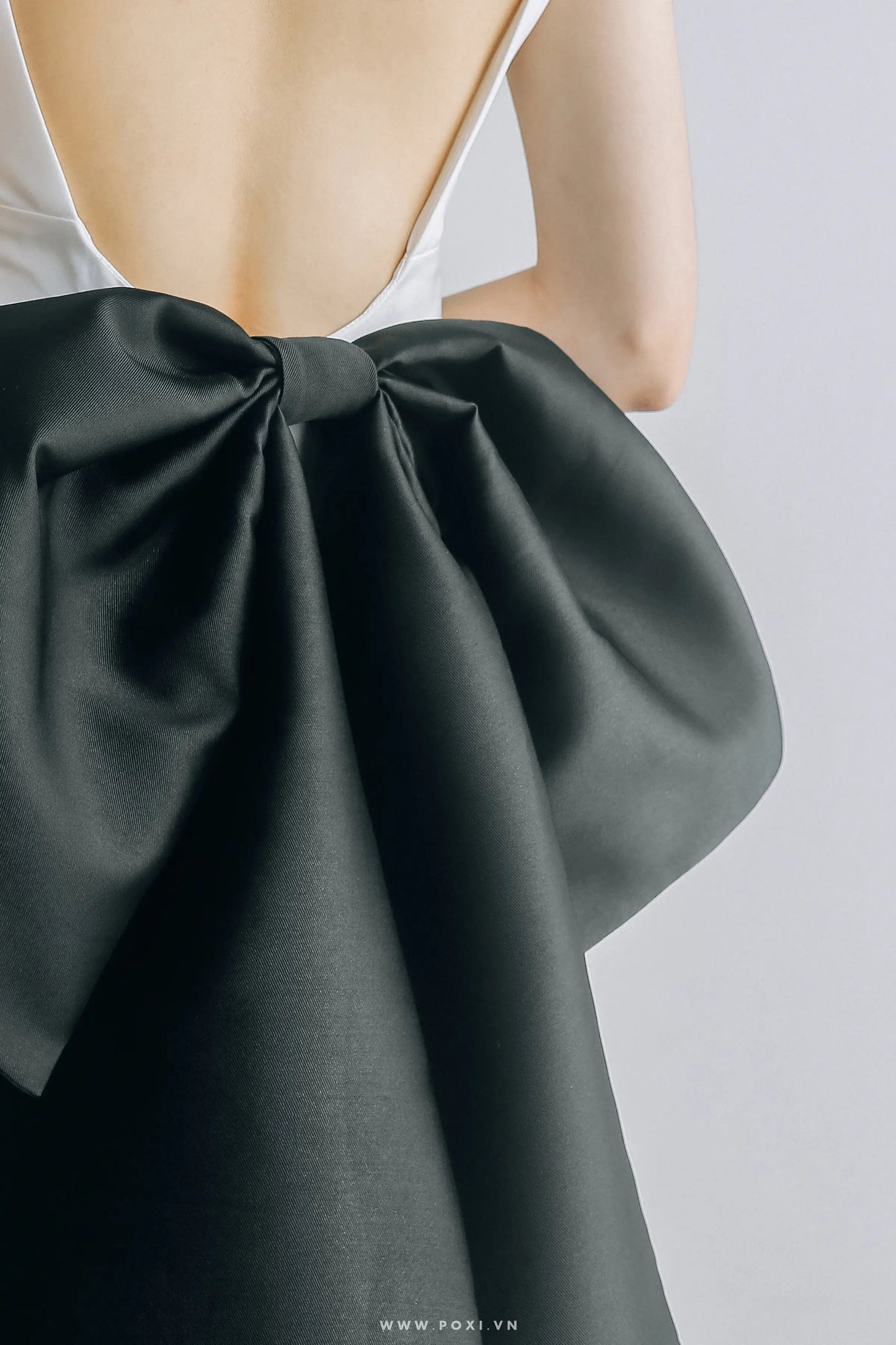 Nơ to bản phối đuôi nơ dài - NO1690
