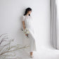 Đầm cổ tròn thân trong cúp ngực, váy Aline xòe nhẹ - D1962 Regular