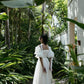 Made-to-order Modern off-the-shoulder wedding dress with impressive puff sleeve  - D1834 - POXI
