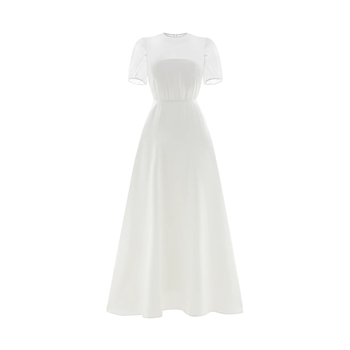 Đầm cổ tròn thân trong cúp ngực, váy Aline xòe nhẹ - D1962 Regular