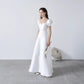 Đầm cổ vuông tay phồng, dáng váy Aline xòe nhẹ - D1920