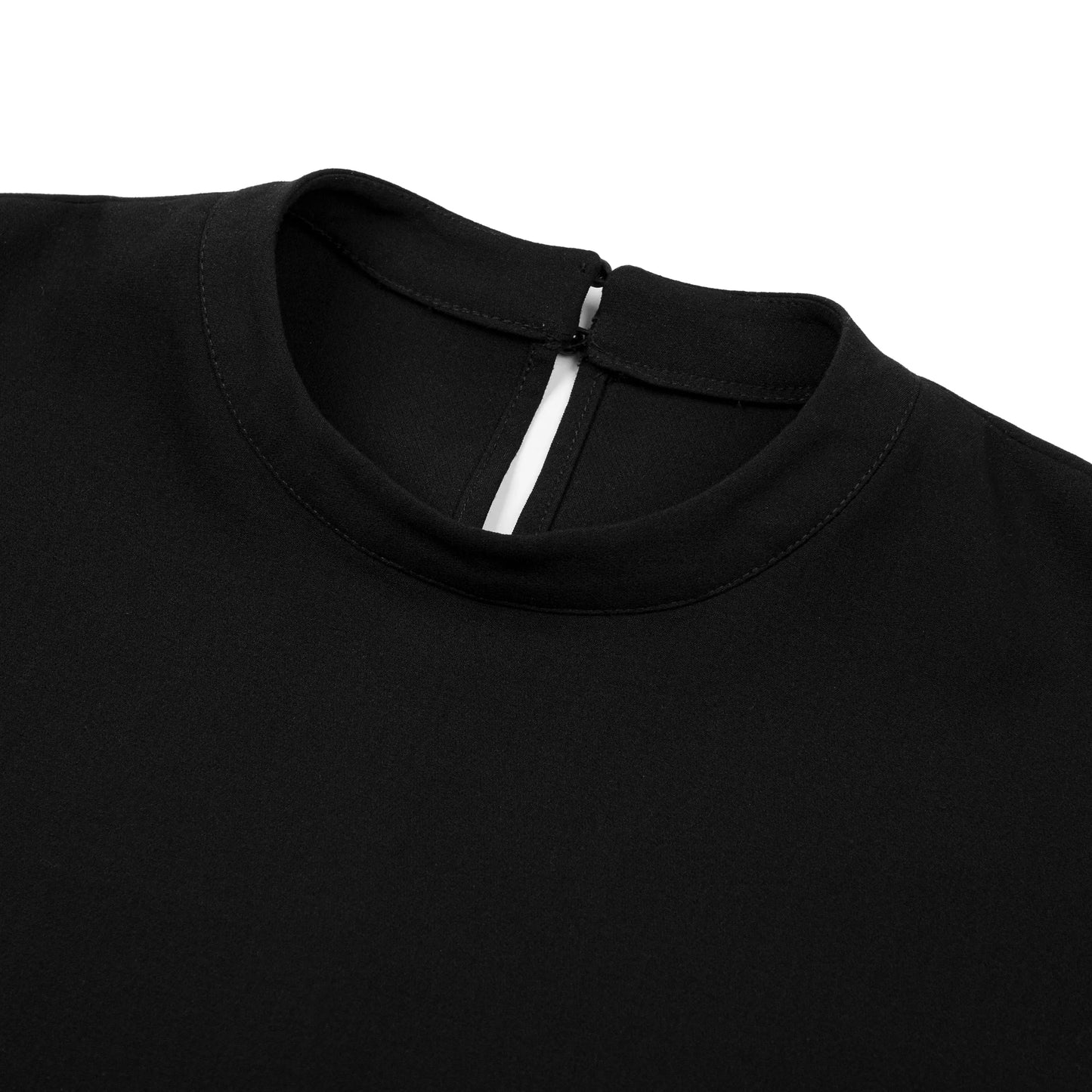 Áo crop-top nữ màu đen, không tay - SH9965