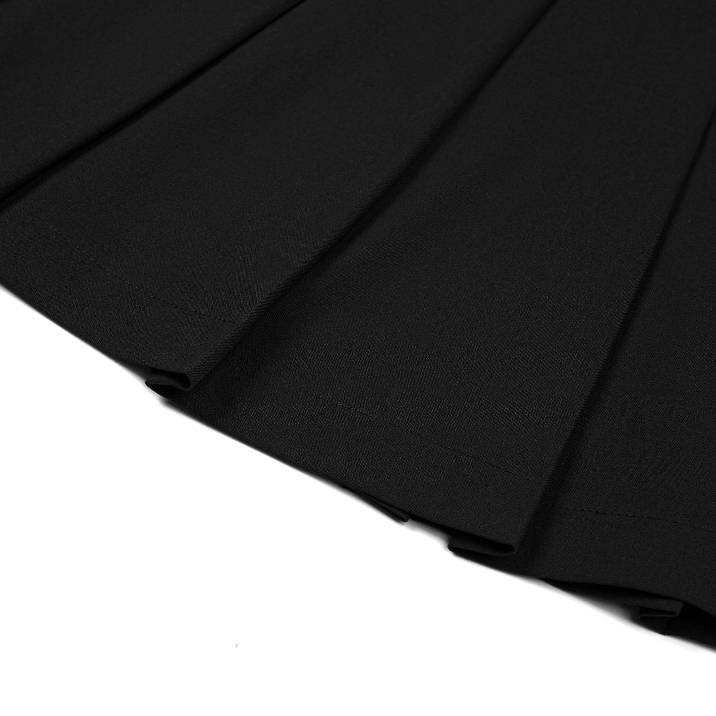 Chân váy xếp ly ngắn trên gối màu đen - SK9924