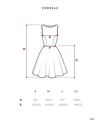 Đầm nữ form rộng màu xanh dương nhạt - YD9934C