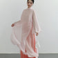 Set áo dài phom rộng màu hồng nhạt - S1994C