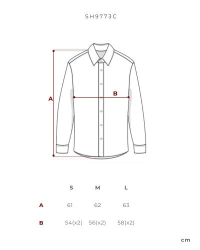 Áo kiểu nữ màu hồng da cổ tròn xẻ V trước - SH773C