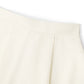 Chân váy chữ A xếp ly màu kem - SK9872