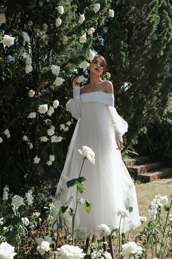 Thuê váy cưới cho bà bầu rẻ đẹp - Chiêm ngưỡng những mẫu thiết kế áo cưới  đẹp nhất 2021